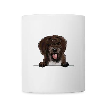 Spanish Water Dog for Peeking Dog Lovers - Mug - white - Front