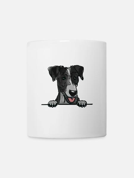 Smooth Fox Terrier Hund für spähende Hundeliebhaber - Tasse - Weiß