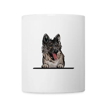 Schwedischer Elchhundhund für spähende Hundeliebhaber - Tasse - Weiß - Vorne