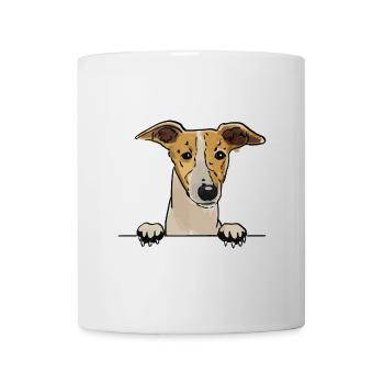 Whippet Dog für spähende Hundeliebhaber - Tasse - Weiß - Vorne