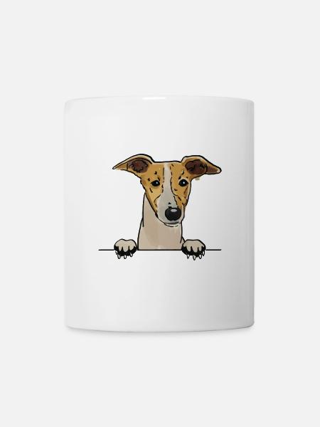 Whippet Dog für spähende Hundeliebhaber - Tasse - Weiß
