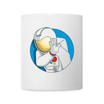 Schüchterner Astronaut - Tasse - Weiß - Vorne