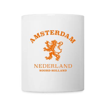 AMSTERDAM Nederland Niederlande Netherlands - Tasse - Weiß - Vorne
