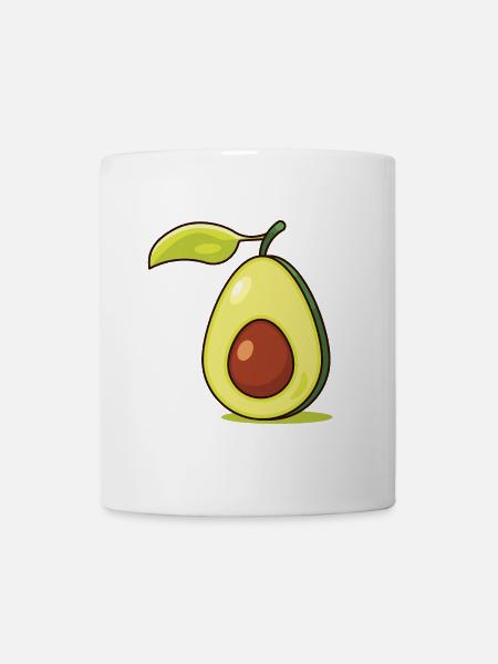 Avocado - Tasse - Weiß