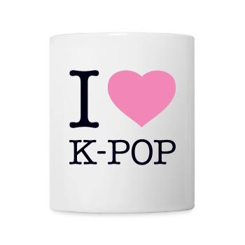 J’ADORE LA K-POP - Mug blanc - blanc - Devant
