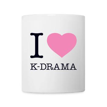 J’ADORE K-DRAMA - Mug blanc - blanc - Devant
