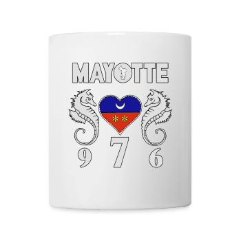 Mayotte T Shirt - Mug - white - Front