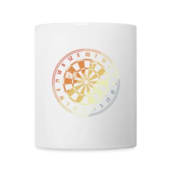 Dartboard - Mug - white - Front