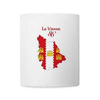La Vienne - Mug blanc - blanc - Devant