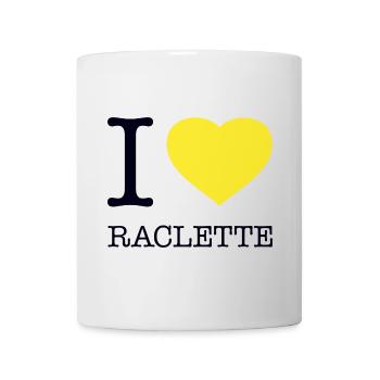 I LOVE RACLETTE - Tasse - Weiß - Vorne