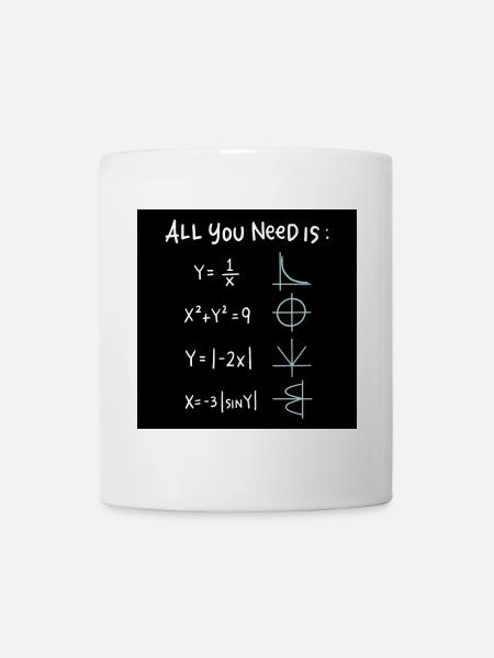All You Need Is Math Symbols - Mug - white
