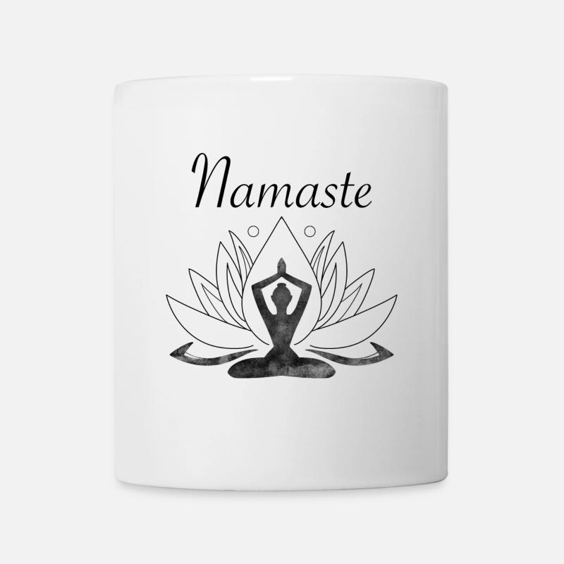 Yoga - Tasse - Weiß