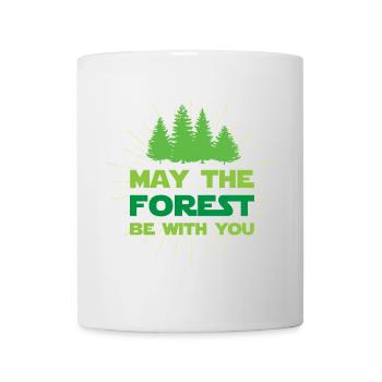 Que la forêt soit avec vous - Mug blanc - blanc - Devant