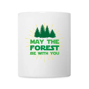 Que la forêt soit avec vous - Mug blanc - blanc - Devant