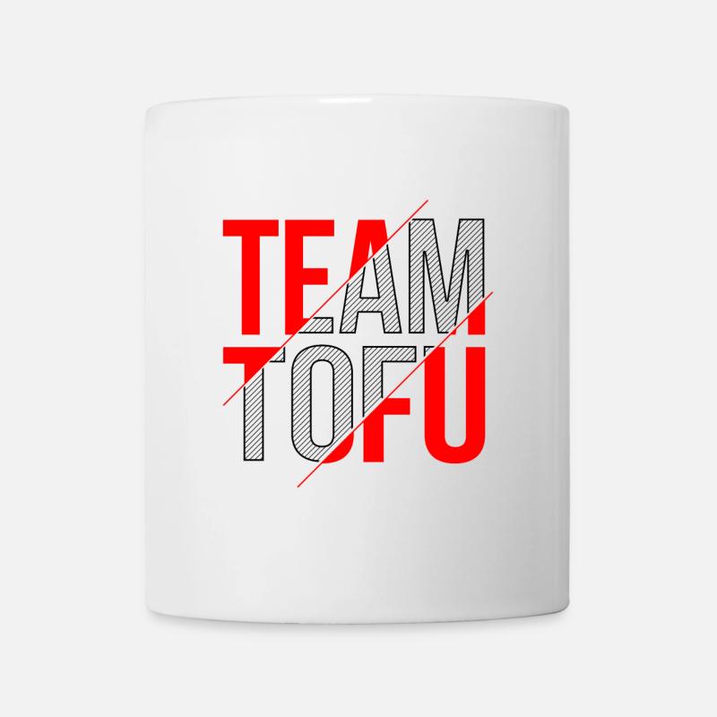Team Tofu Design - Tasse - Weiß