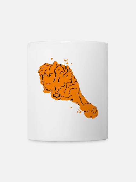 fried chicken - Mug - white