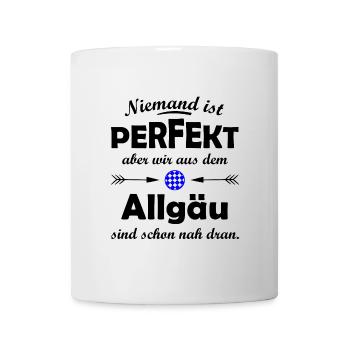 Der Allgäuer - Tasse - Weiß - Vorne
