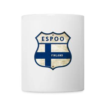 Espoo Finland Crest Design - Mug - white - Front
