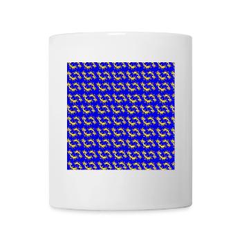 tolle orientmotive, orientalisches rankenmuster - Tasse - Weiß - Vorne