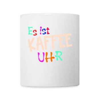 Kaffeeliebhaber Kaffeetrinker Kaffe Statement - Tasse - Weiß - Vorne