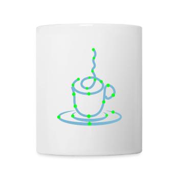 Kaffeetasse Kaffeeliebhaber Kaffee Trinken - Tasse - Weiß - Vorne
