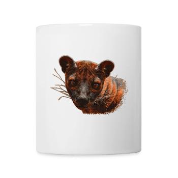 beliebte Tiergeschenke, Frettkatze, Carnivore - Tasse - Weiß - Vorne