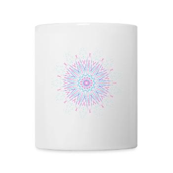 Mandala - Tasse - Weiß - Vorne