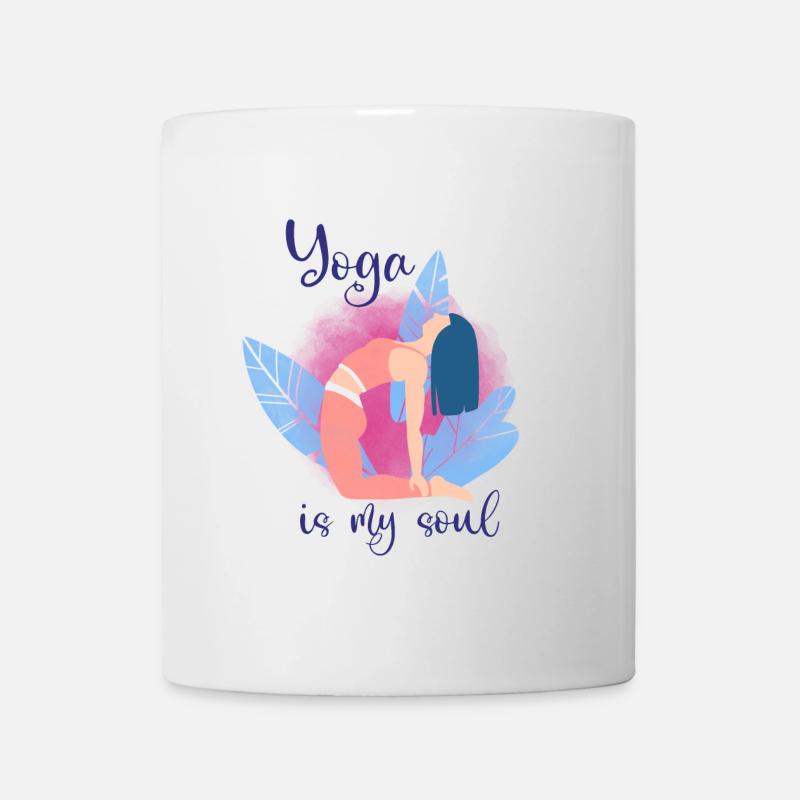 Yoga - Tasse - Weiß