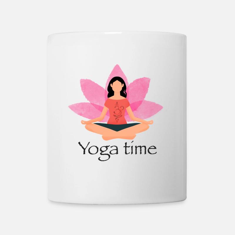 Yoga - Tasse - Weiß