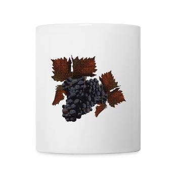 Traubenhenkel, Weintrauben, Früche motive - Tasse - Weiß - Vorne