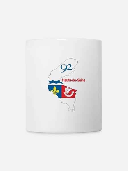 Hauts de seine - Mug blanc - blanc