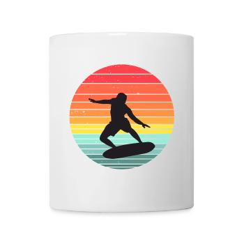 Surfen, Surfen, Surfen - Tasse - Weiß - Vorne
