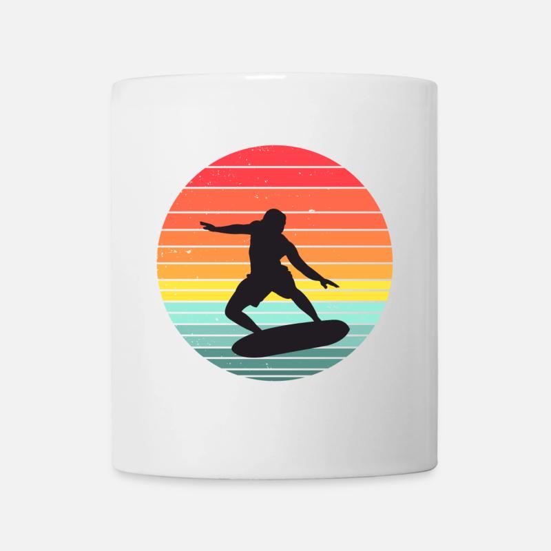 Surfen, Surfen, Surfen - Tasse - Weiß