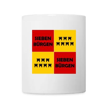 Der Siebenbürger - Tasse - Weiß - Vorne