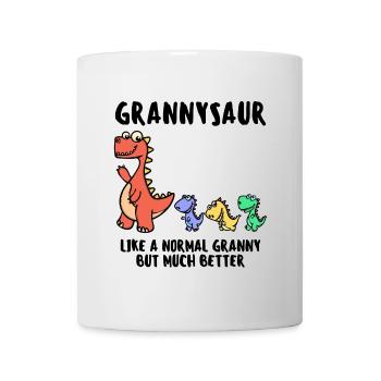 Grandma Grandmother Dinosaur Funny Statement - Mug - white - Front