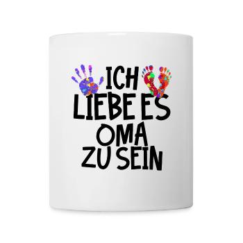 Retraité Grand-mère Déclaration Vieille Femme Grand-mère - Mug blanc - blanc - Devant