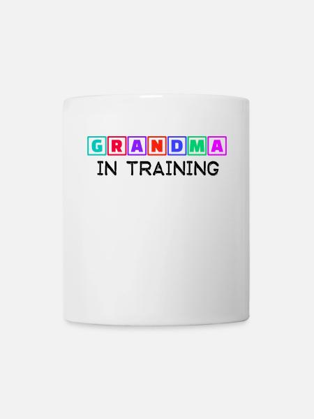Humorous Statement Grandmother Grandma Old Woman - Mug - white