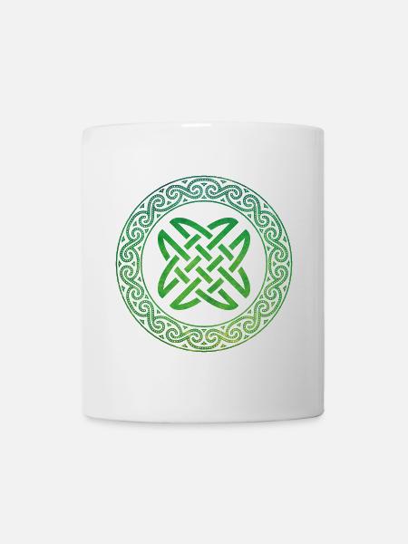 Celtic Knot - Tasse - Weiß