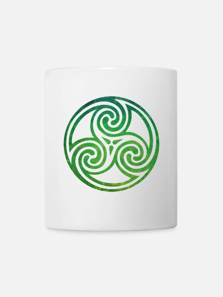 Celtic Knot - Tasse - Weiß