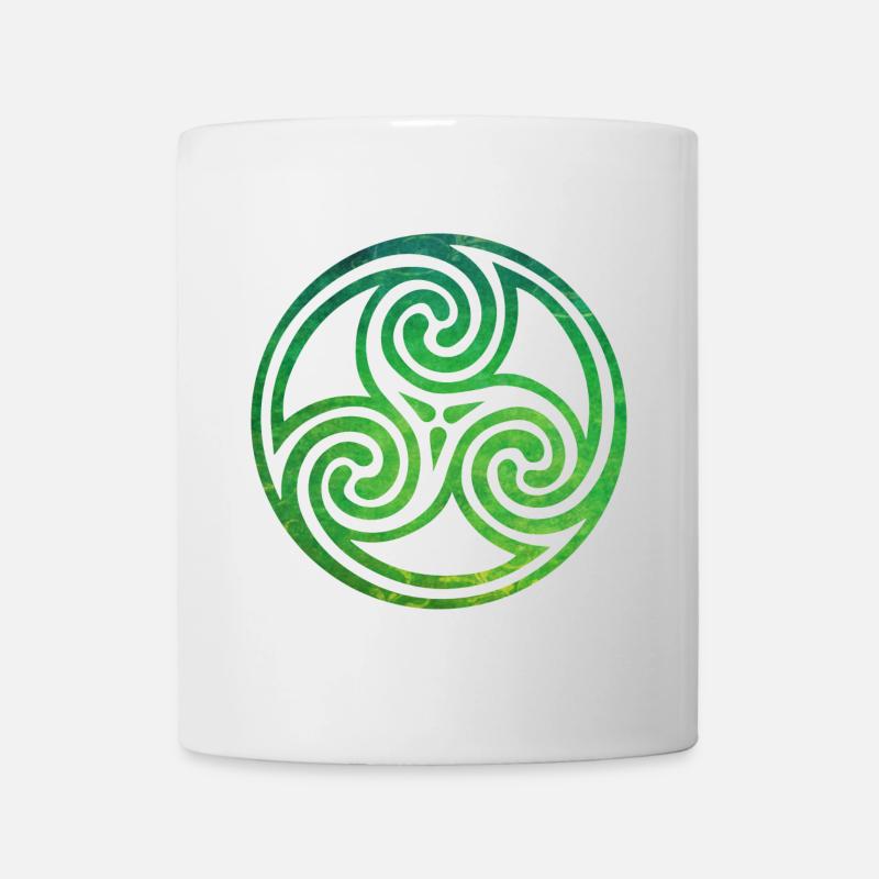 Celtic Knot - Tasse - Weiß