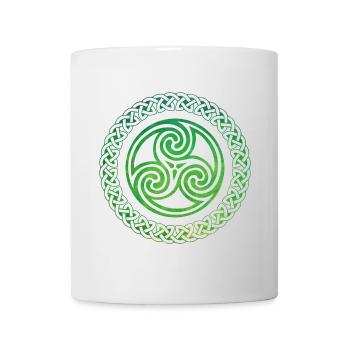 Celtic Knot - Tasse - Weiß - Vorne