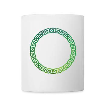 Celtic Knot - Tasse - Weiß - Vorne