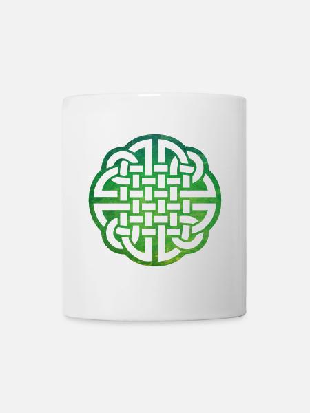 Celtic Knot - Tasse - Weiß