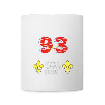 Seine saint denis - Mug blanc - blanc - Devant