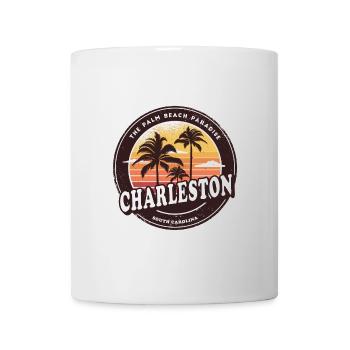 Charleston South Carolina Beach Design - Mug - white - Front
