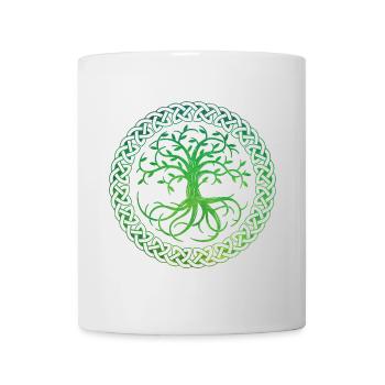 Celtic Tree of Life - Mug - white - Front