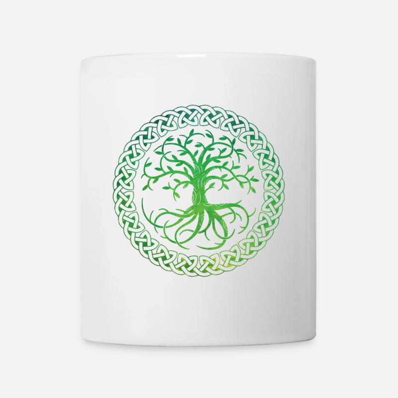 Celtic Tree of Life - Tasse - Weiß