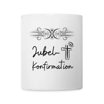 Jubelkonfirmation feiern Konfirmationsjubiläum - Tasse - Weiß - Vorne