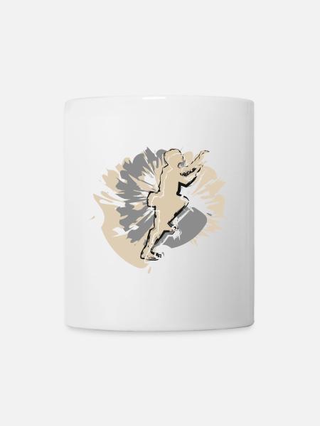 Escalade de la Saint-Valentin pour hommes - Mug blanc - blanc