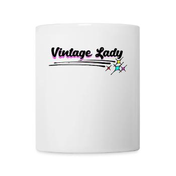 Vintage Grand-mère Grand-mère Vieille Femme Déclaration - Mug blanc - blanc - Devant